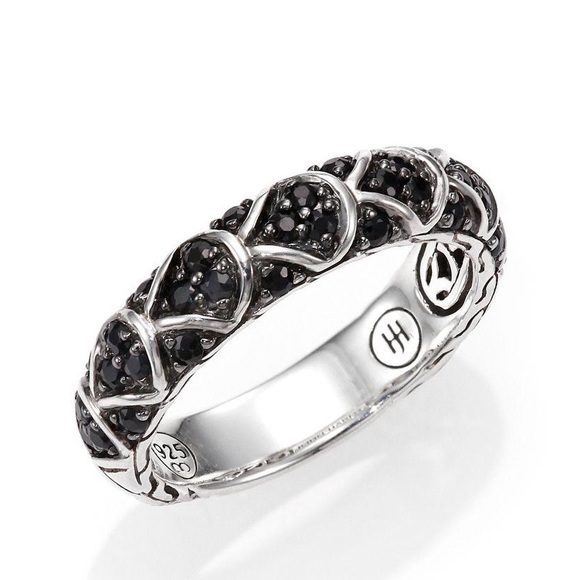 John Hardy Naga Dragon Black Sapphire Ring - Picture 1 of 9